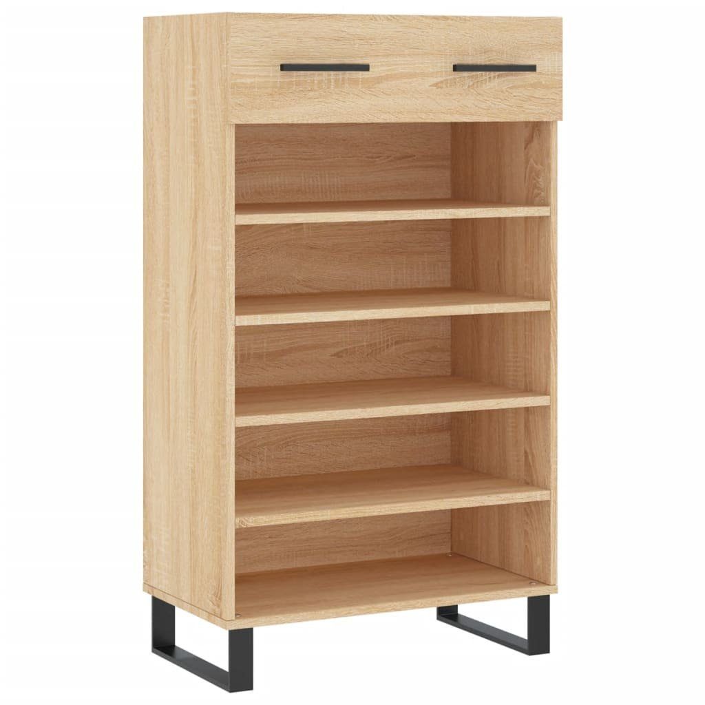 Holzwerkstoff vidaXL Kleiderschrank Sonoma (1-St) cm 60x35x105 Eiche Sonoma-Eiche Schuhschrank