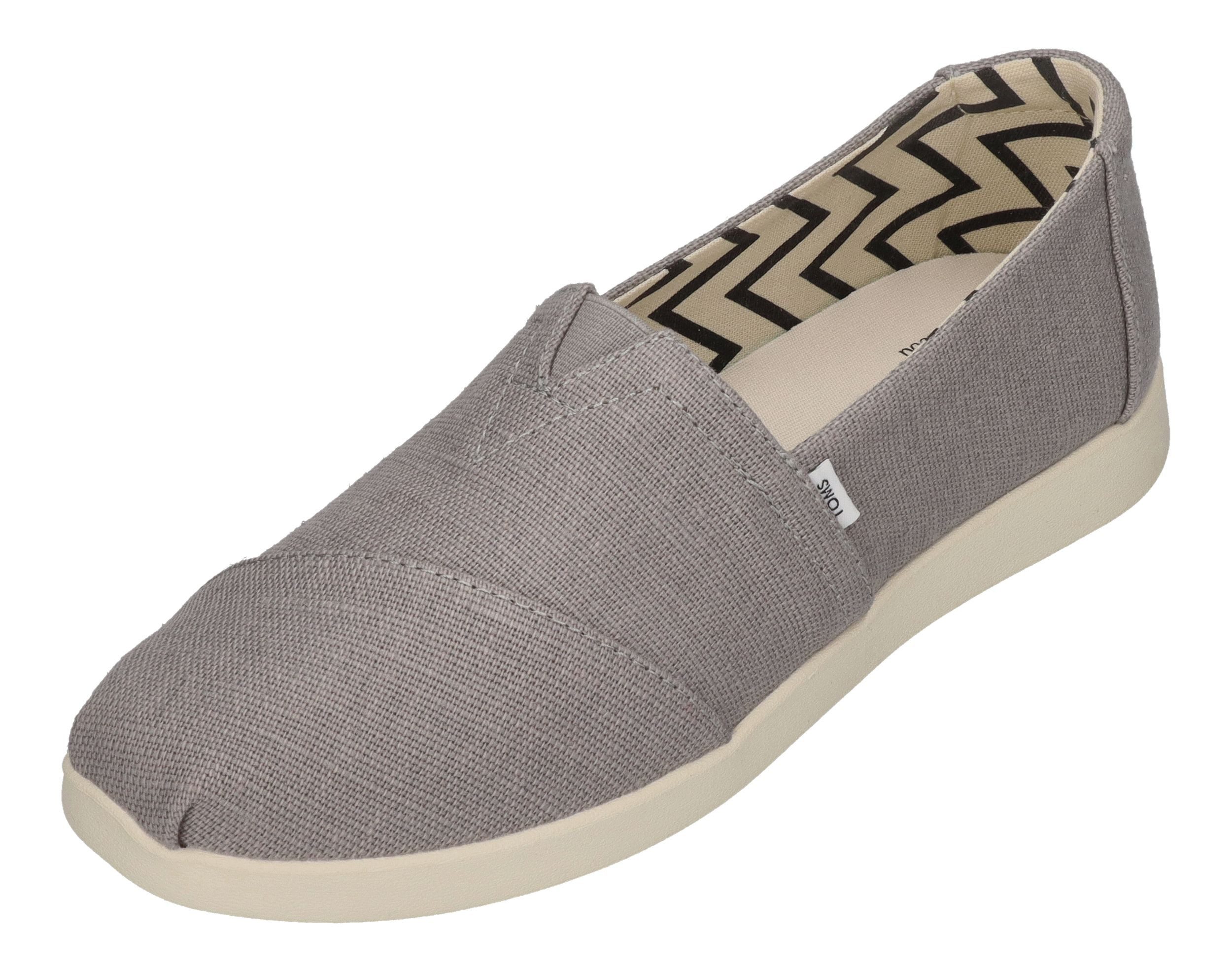 TOMS ALPARGATA PLUS Espadrille Drizzle Grey Heritage