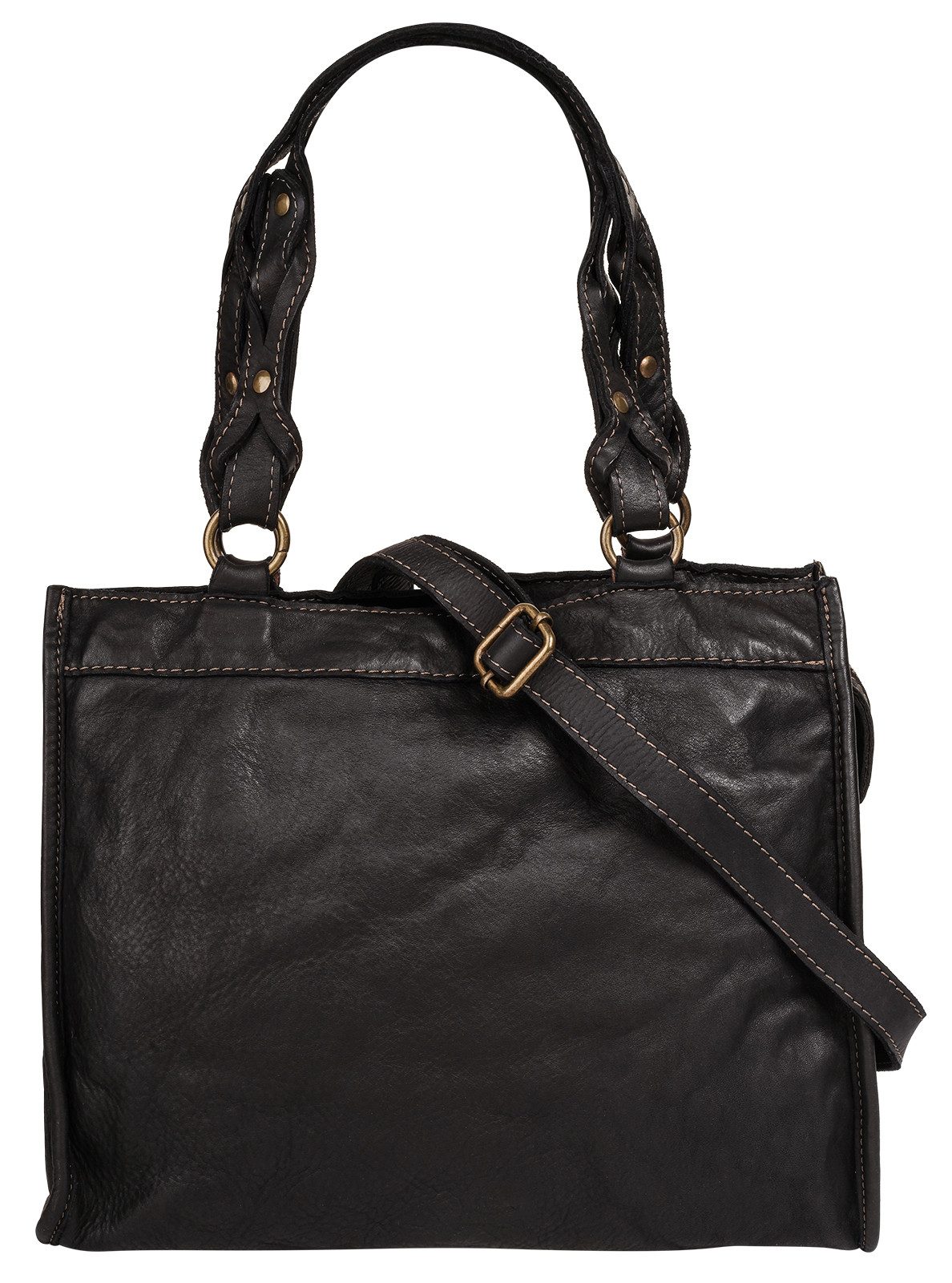 Samantha Look Shopper, echt Leder, Made in Italy