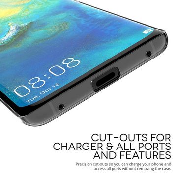 König Design Handyhülle Huawei Mate 20 Pro, Huawei Mate 20 Pro Handyhülle Ultra Dünn Bumper Backcover Transparent