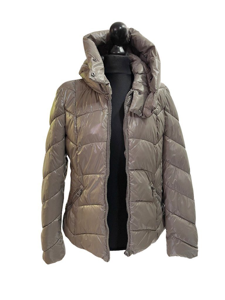 BZNA Steppjacke Kragen Kapuzenjacke gefüttert Jacke mit Kapuze warm & winddicht