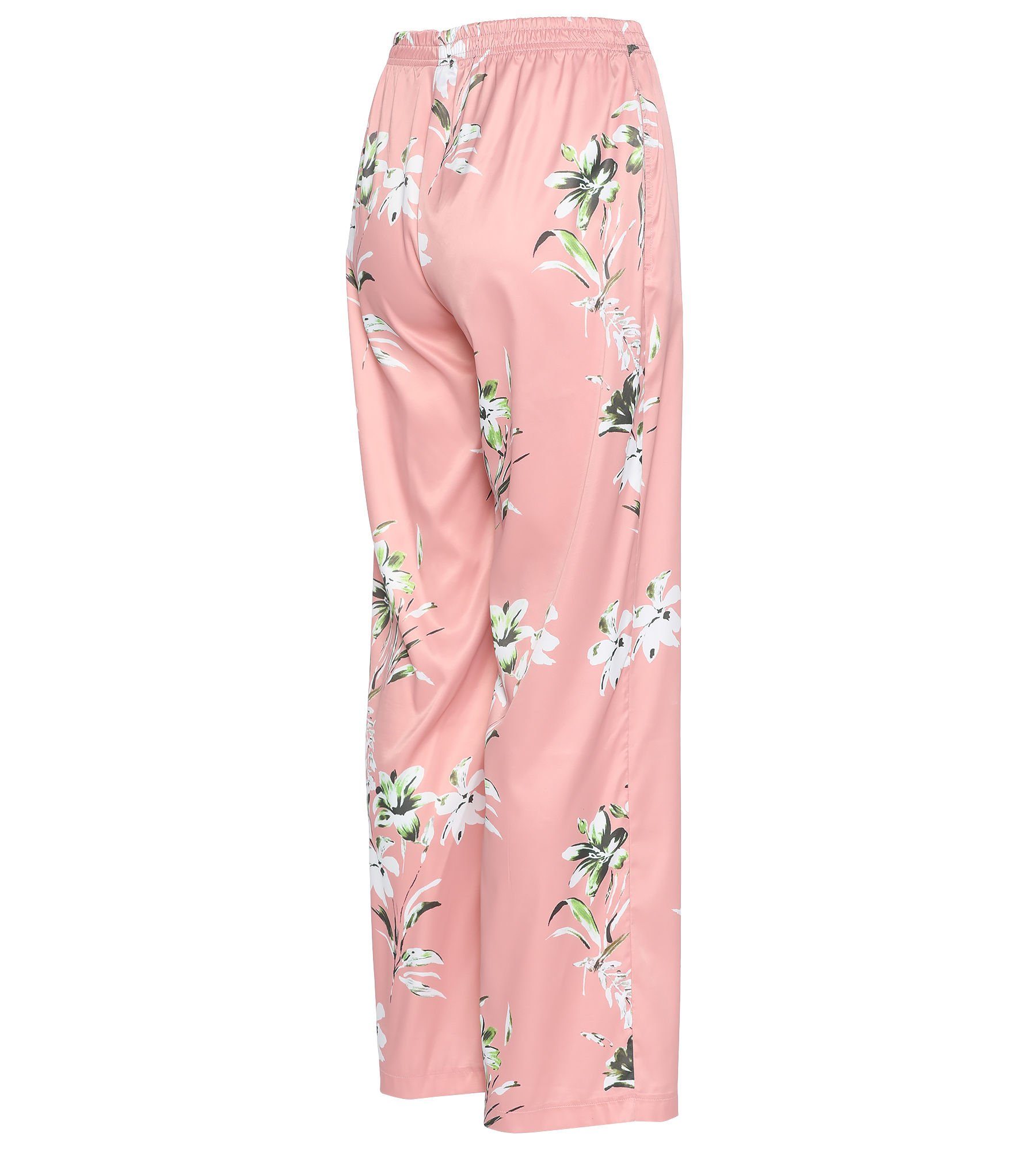 Pure Shape Pyjama Hemdbluse & Hose 2-teilig) (Set, Blumenprint mit