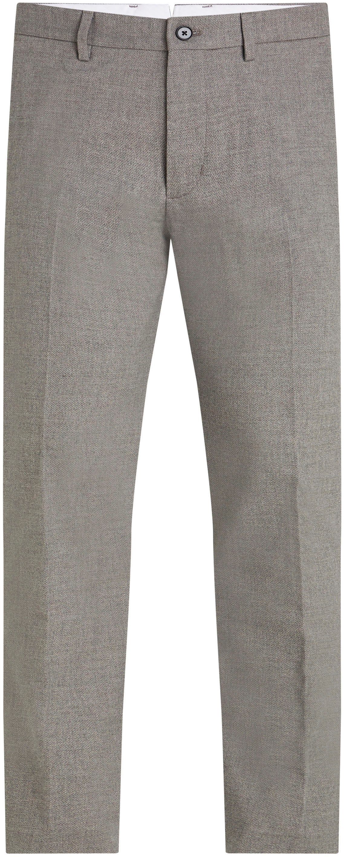 Tommy Hilfiger 5-Pocket-Hose BLEECKER FAKE LOOK SOLID WOOL heather grey medium