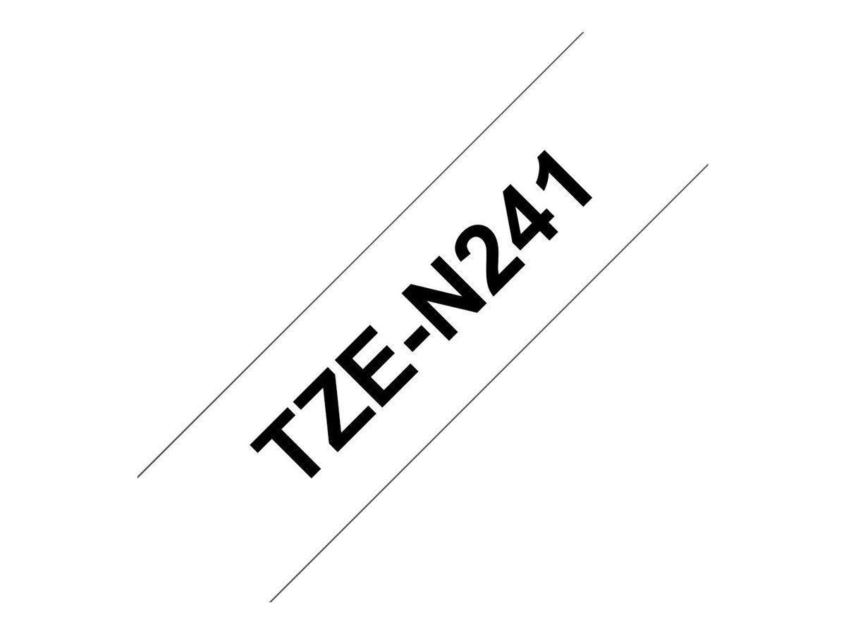 Thumbnail - Brother Beschriftungsband BROTHER Tape TZEN241 /w/s/8m/18mm/no lam/PT 1000