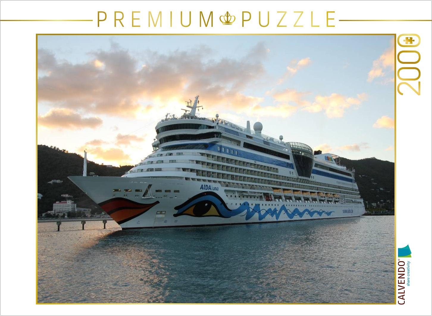 CALVENDO Puzzle CALVENDO Puzzle AIDAluna Kreuzfahrtschiff 2000 Teile Puzzle günstig online kaufen