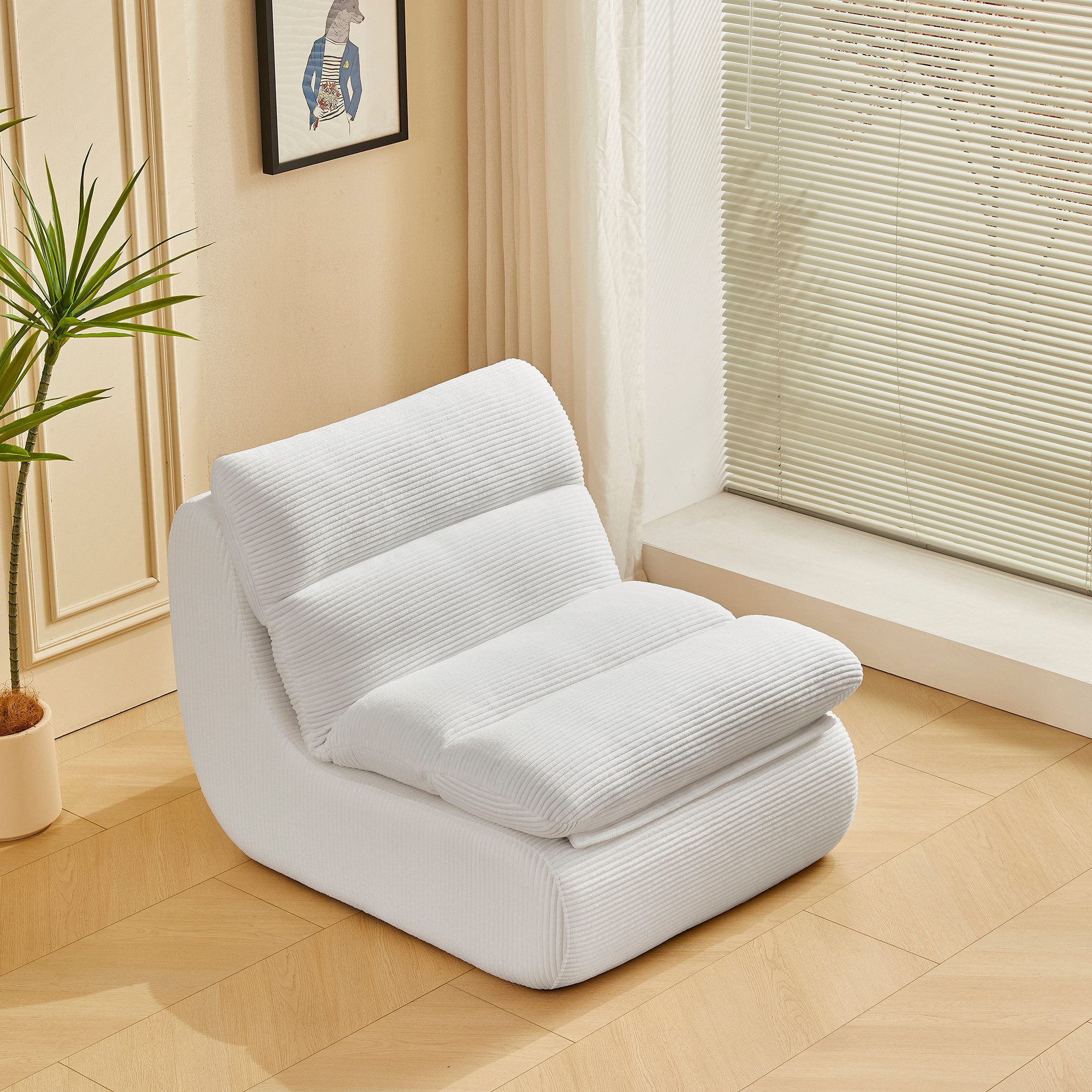 MODFU Sitzsack Einzelsofa (Wohnzimmer Sofa, Sessel, günstig online kaufen