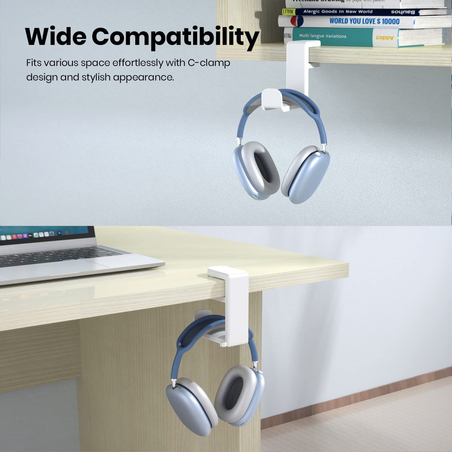 feinlux Kopfhörerständer CT1304-weiss
