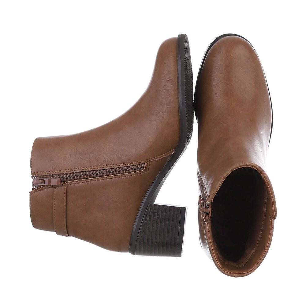 Ital-Design Damen Elegant Stiefelette (87118272) Blockabsatz günstig online kaufen