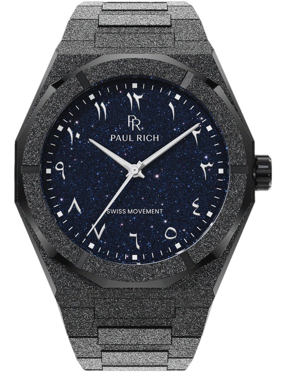 Paul Rich Quarzuhr Paul Rich PR-45256 Herrenuhr Frosted Star Dust II 43mm 5ATM Paul Rich PR-45256 Herrenuhr Frosted Star Dust II 43mm 5ATM