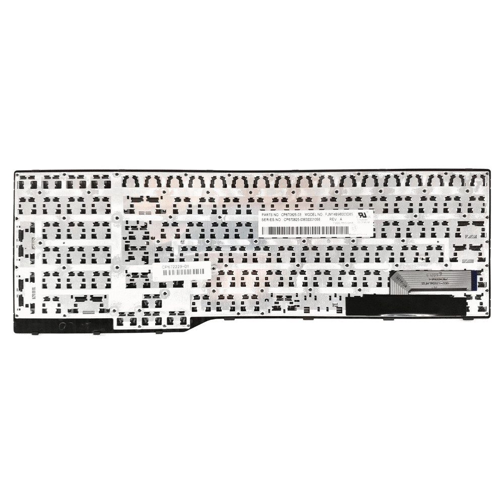Trade-Shop Ersatz passend für Fujitsu CP670825-04 CP690609-01 CP691002-XX Tastatur (Tastenbelegung: Deutsch, QWERTZ / Farbe: Schwarz mit Trackpoint)