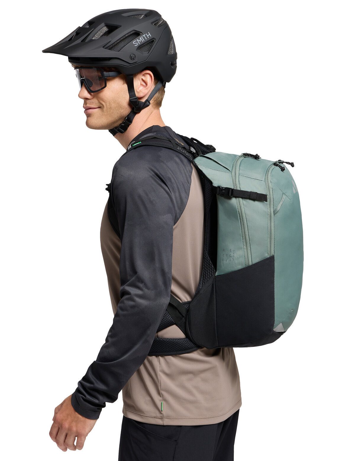 VAUDE Trekkingrucksack Trailvent 10, moderner Fahrrad Rucksack zum Mountainbiken, 10 Liter
