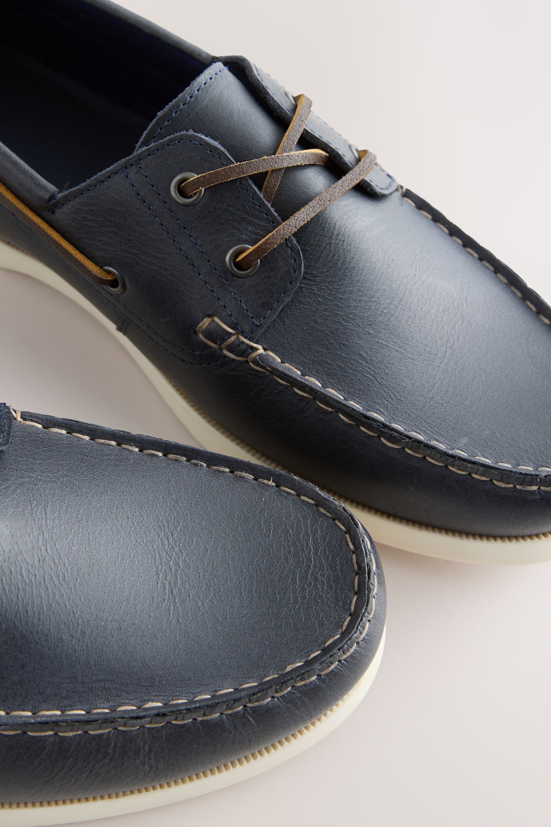 Next Schnürschuh aus Leder Segelschuh (1-tlg)