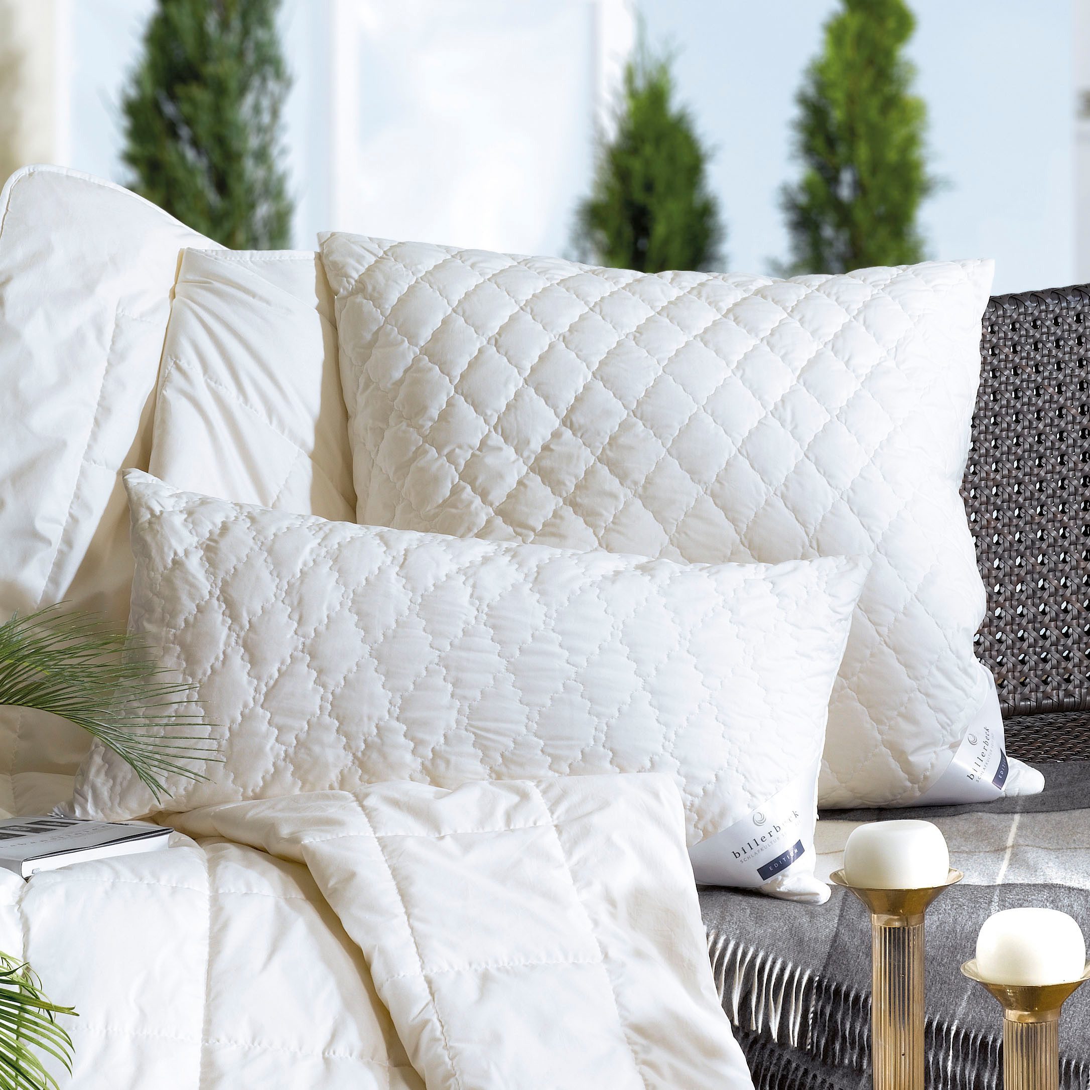 billerbeck Synthetikkopfkissen 520 ALCANDO®, Kissen bauschkräftig, Füllung: günstig online kaufen