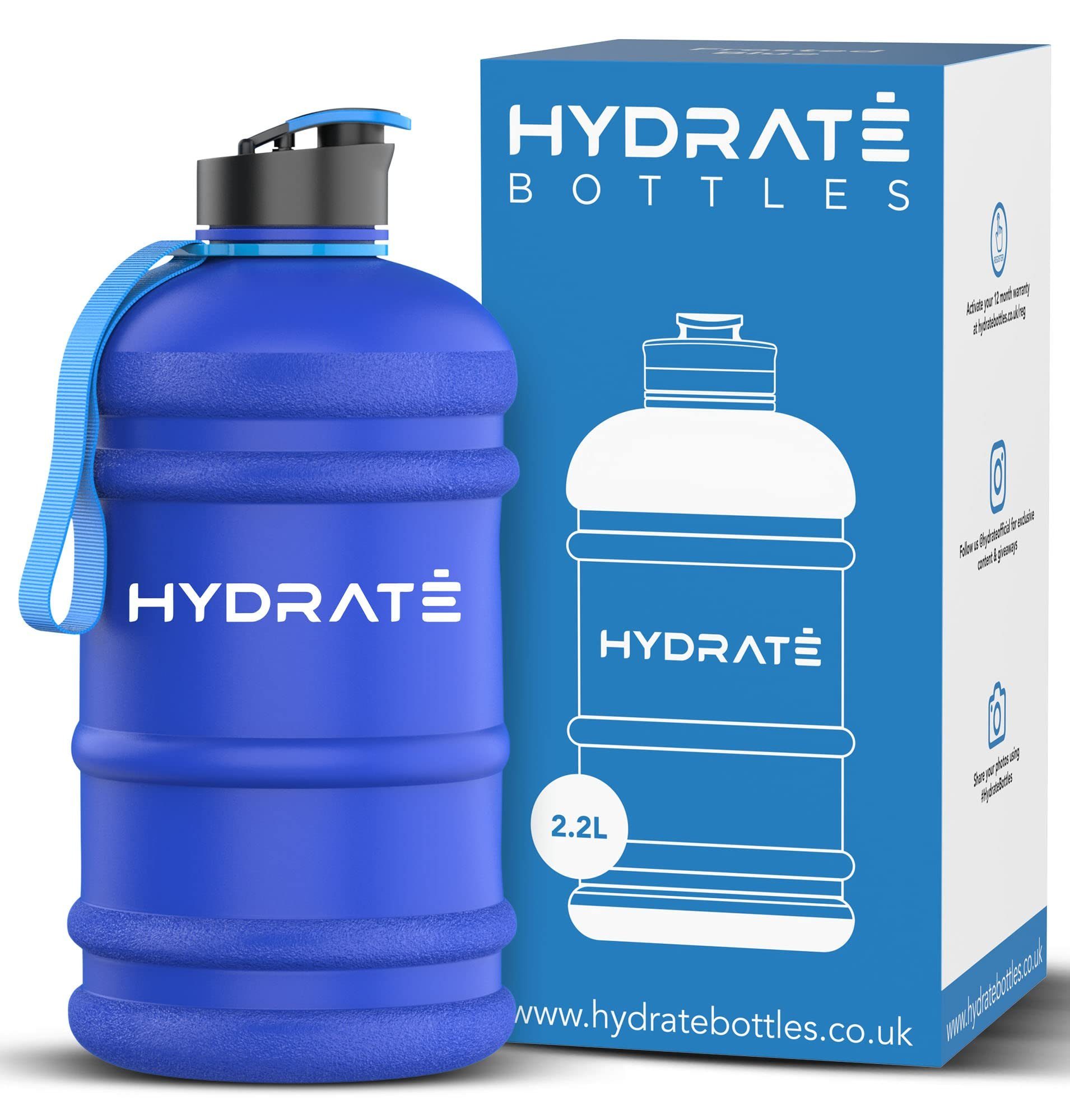 Hydrate Bottles Trinkflasche, Satinblau 28 X 13.50 X 13.50 Cm Kunststoff