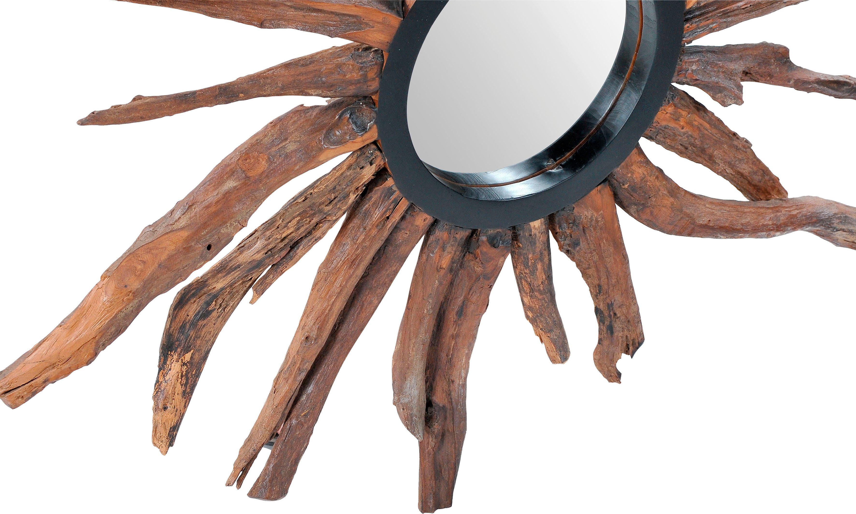 SIT Spiegel Romanteaka, aus recyceltem Altholz Teak, Shabby Chic, Vintage