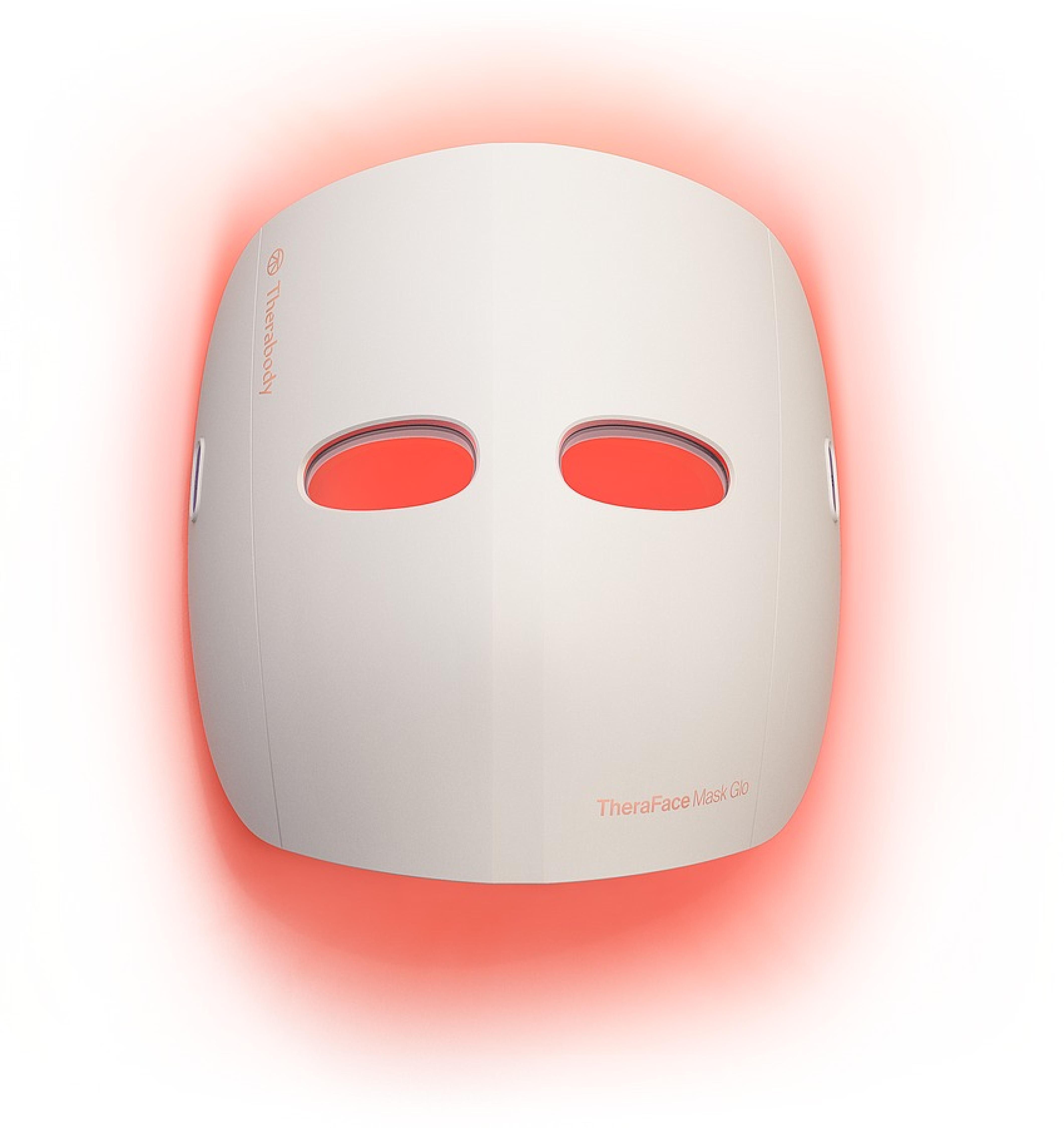 Therabody LED-Gesichtsmaske Theraface Mask Glo, LED-Lichttherapie mit rotem, blauem sowie Infrarotlicht