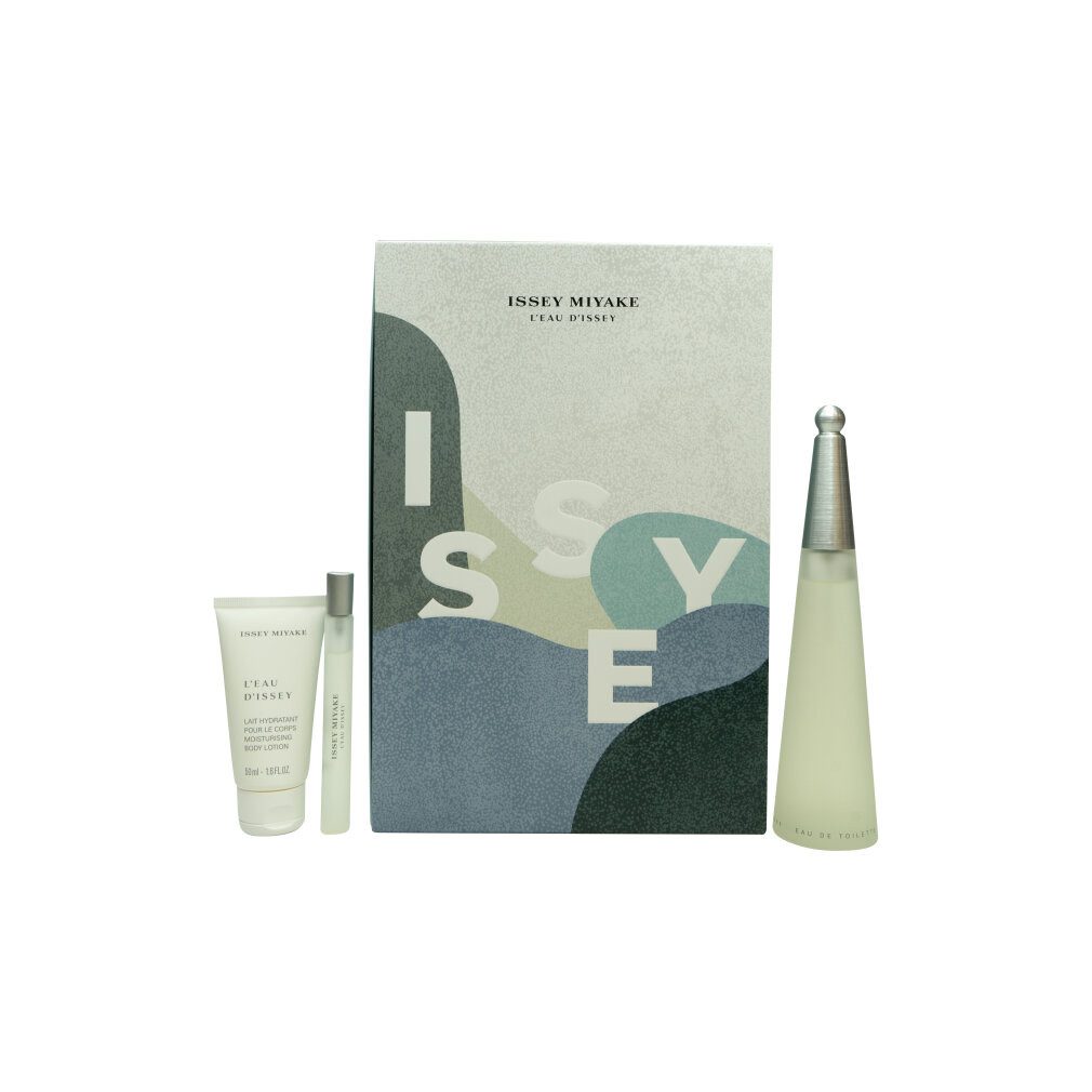 Issey Miyake Eau de Toilette L'eau d'Issey Geschenkset EDT + Body Lotion + Purse Spray