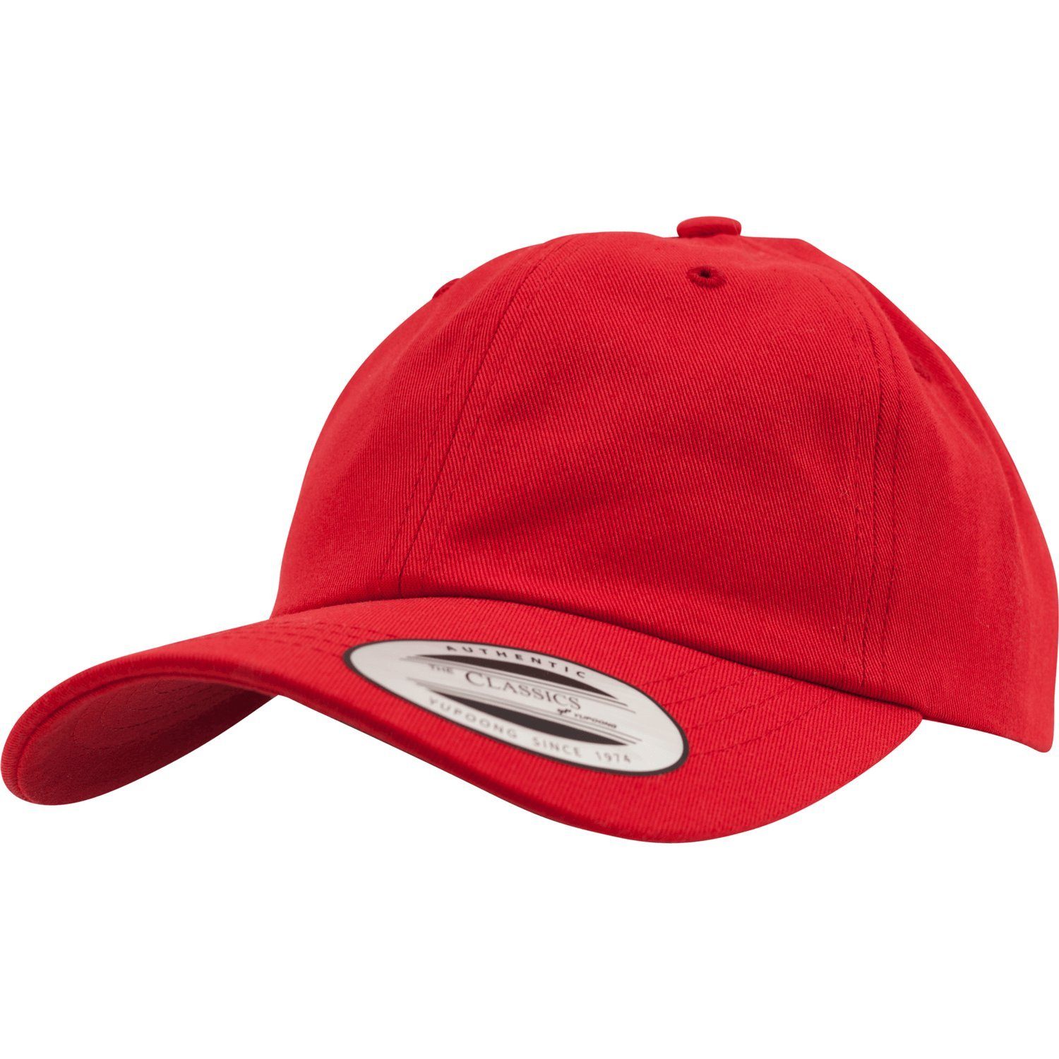 Flexfit Snapback Cap Flexfit Profile Cotton Twill Low Cap red