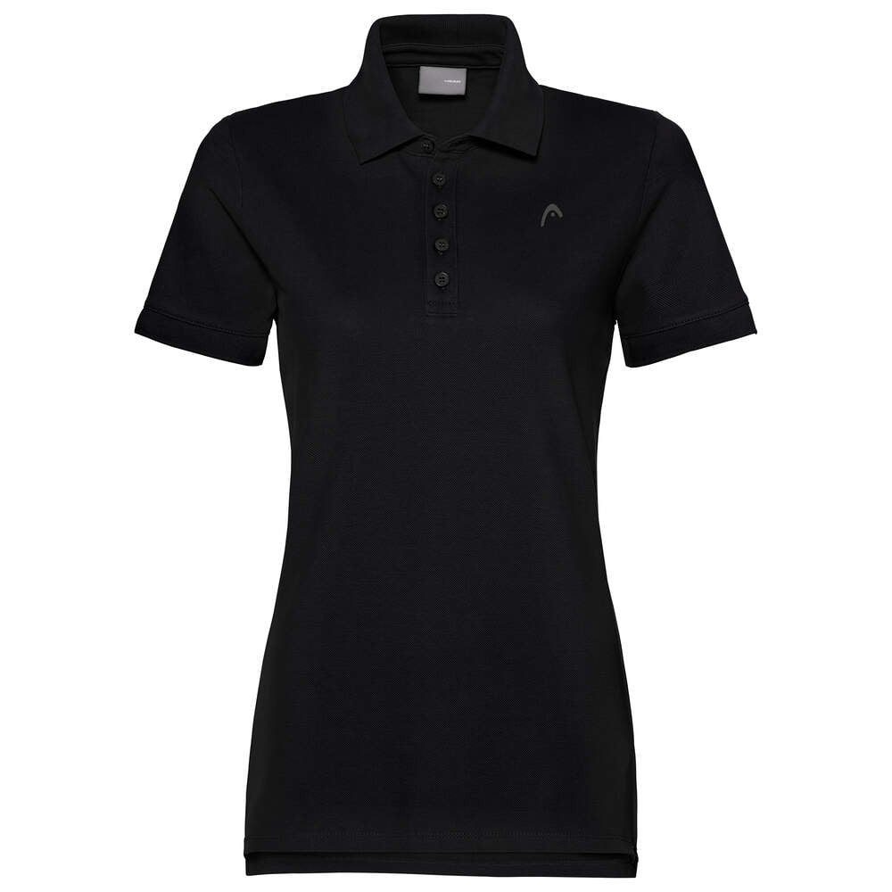 Head Poloshirt (100% Baumwolle) schwarz Damen