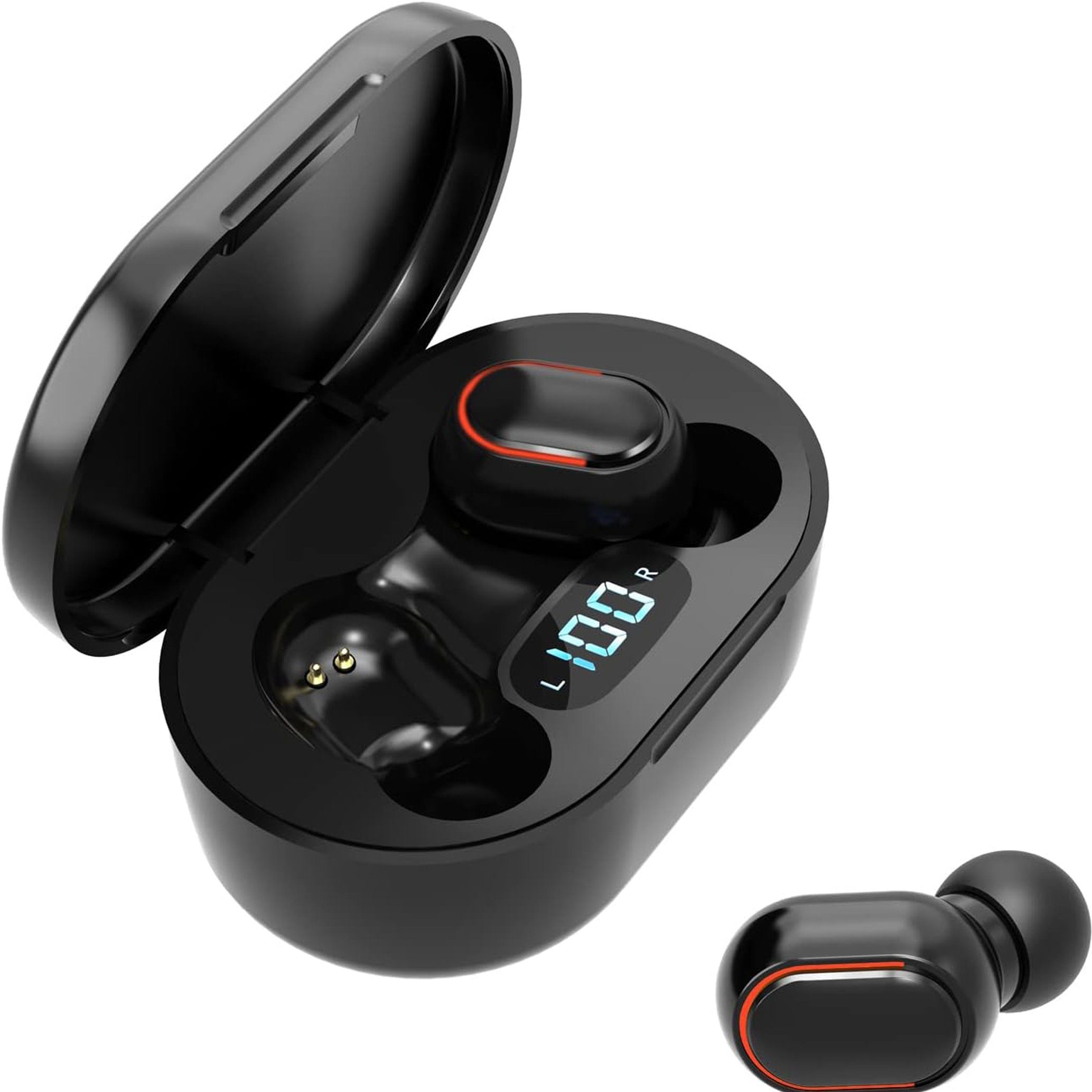 kopfhörer Stereo) Kabellos GOLDEN Kopfhörer mit Mic,Hi-Fi Bluetooth Bluetooth mit -Kopfhörer Mic,Hi-Fi Stereo (Bluetooth