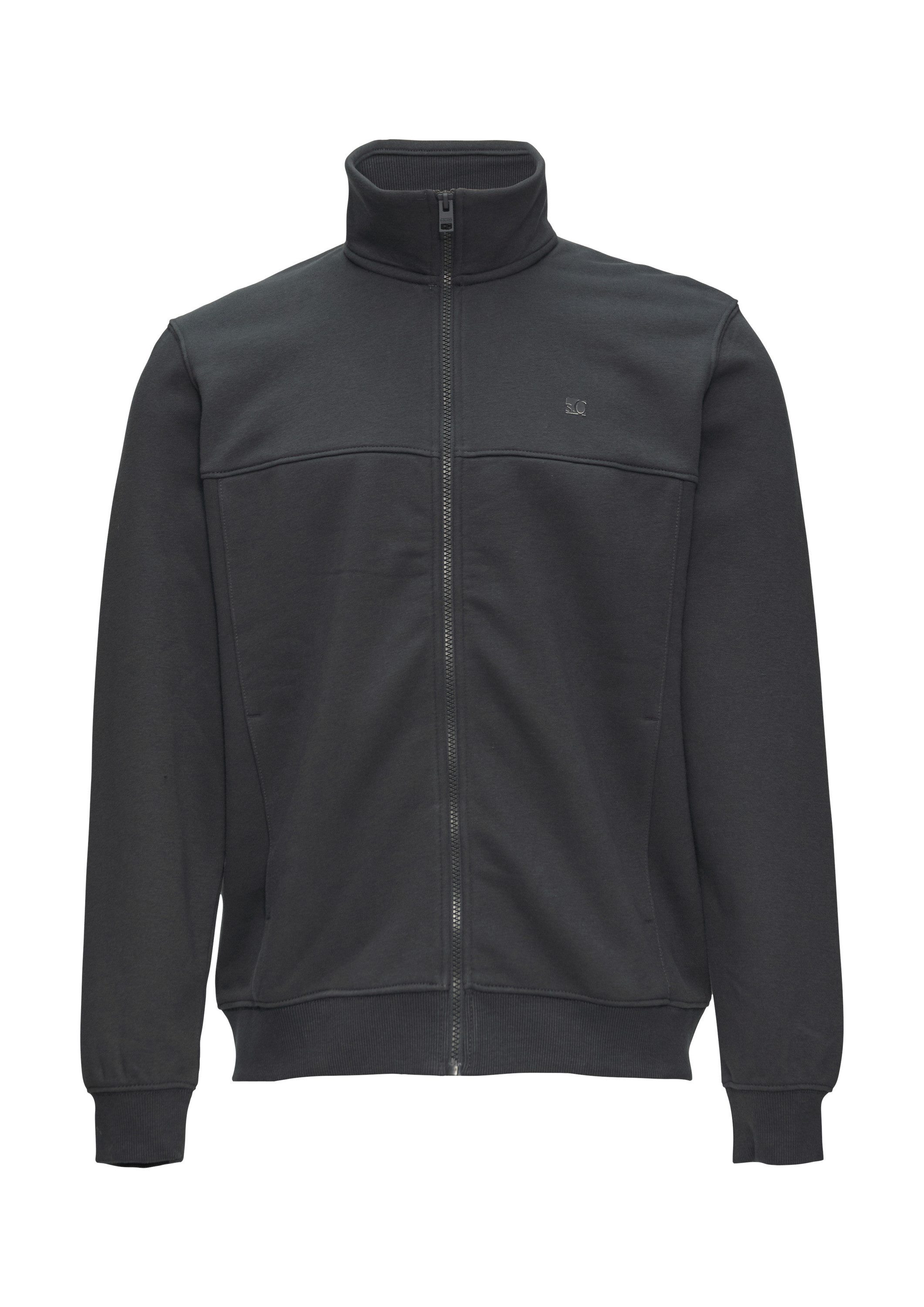 s.Oliver Funktionsjacke Sweatshirt Jacke Sweatjacke mit Stehkragen und Eing günstig online kaufen