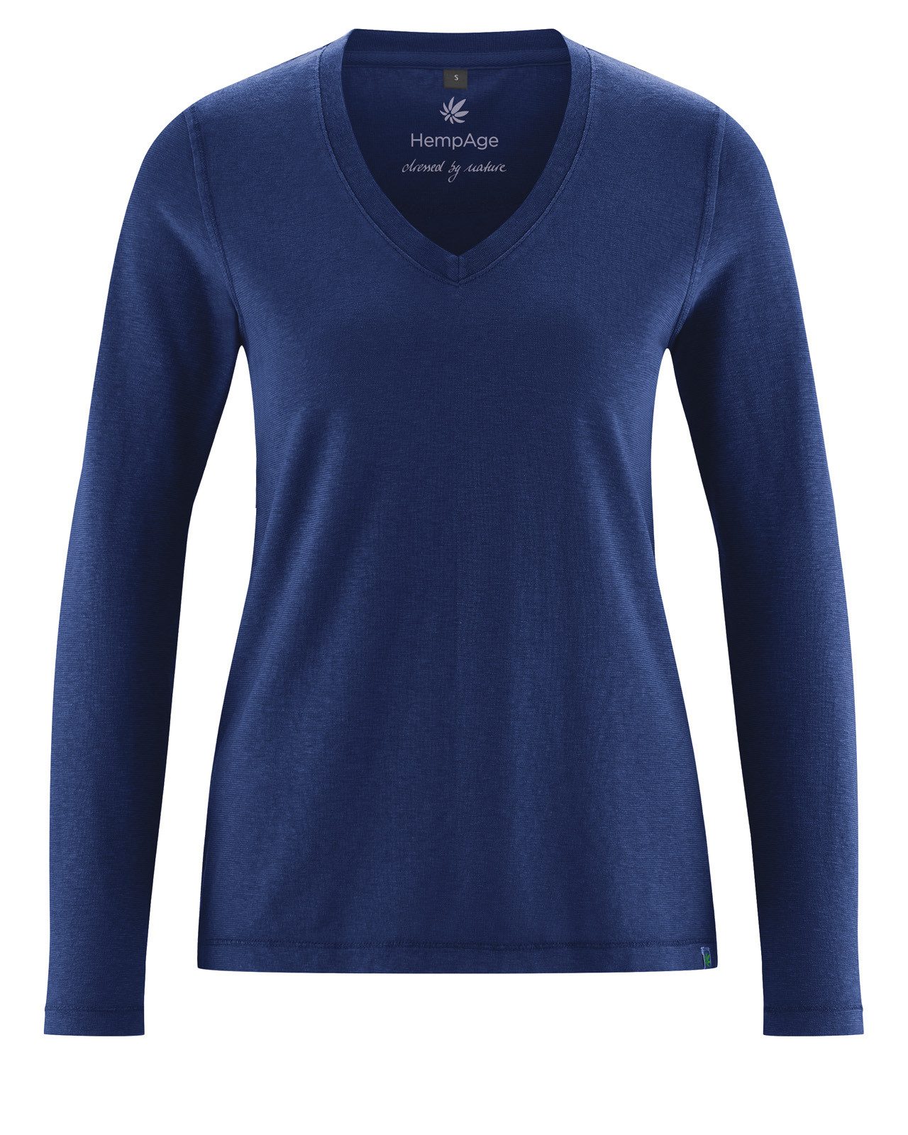 Langarmshirt Sportliches Langarmshirt Hanf/Biobaumwolle Normal Fit
