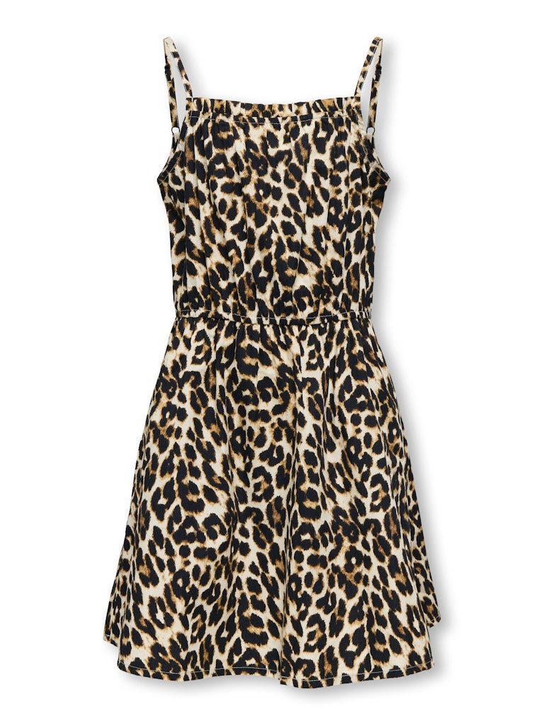 KIDS ONLY Trägerkleid KOGCLARA LIFE STRAP DRESS WVN (1-tlg) elastische Taille
