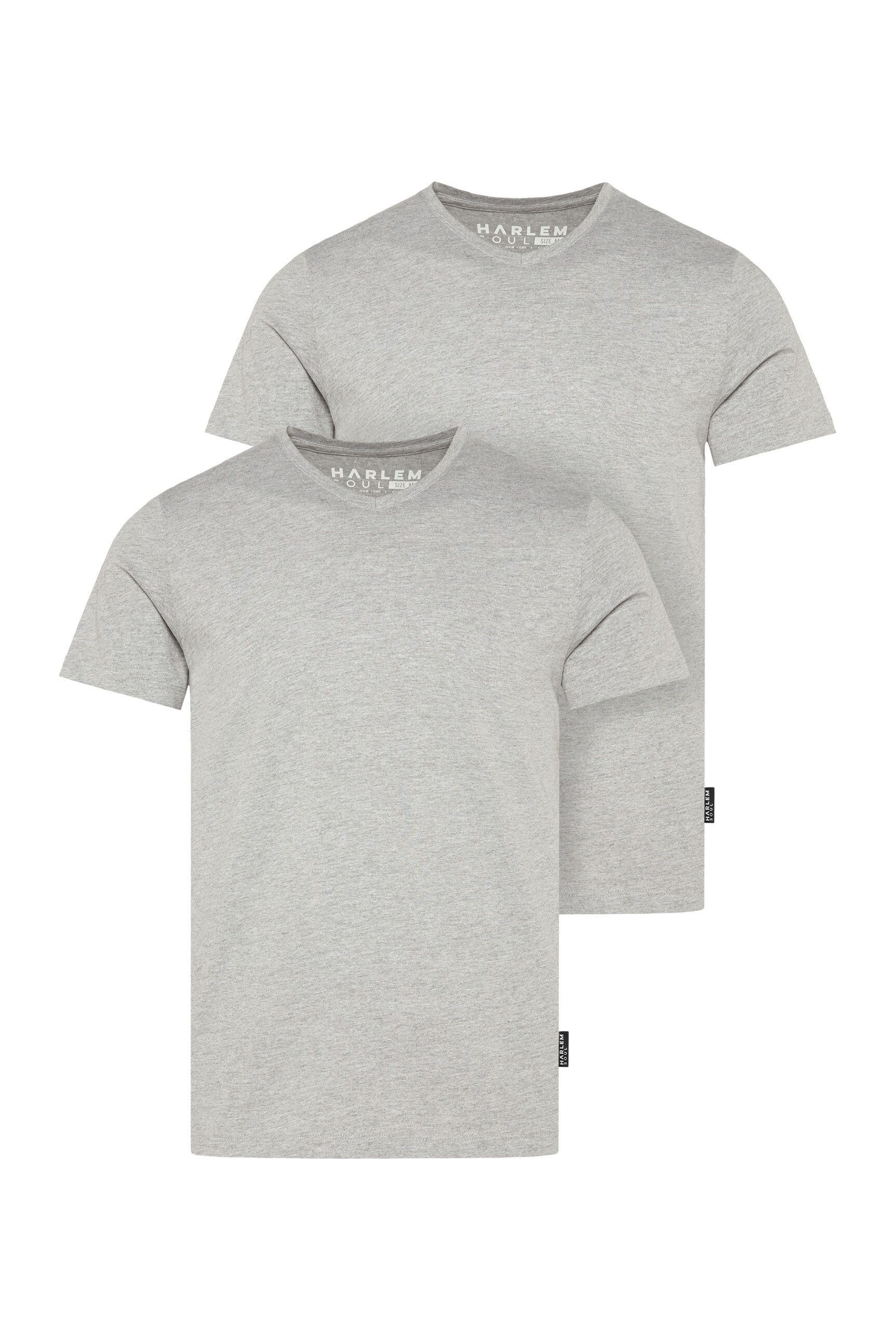 Harlem Soul V-Shirt mit Baumwolle günstig online kaufen
