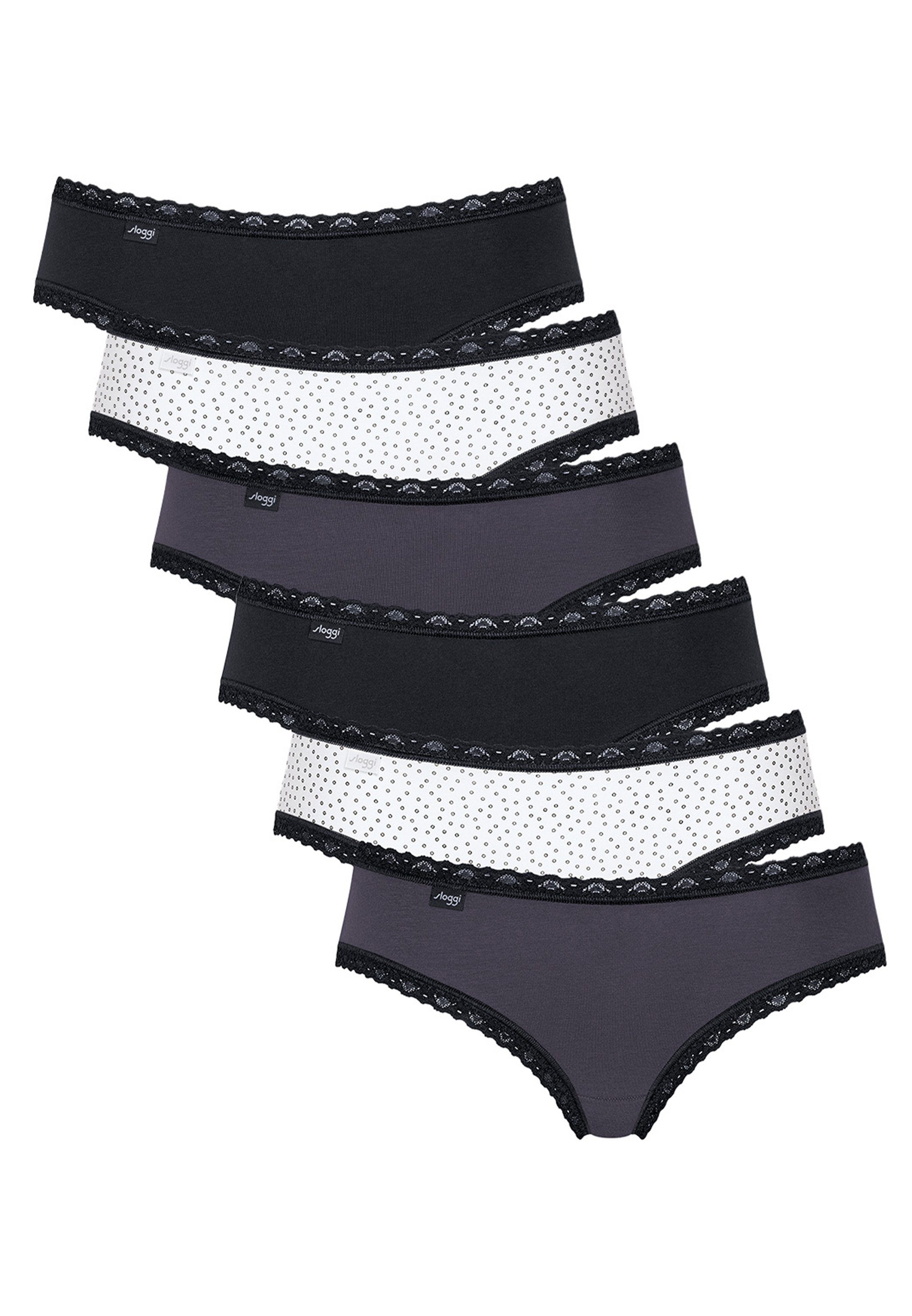 Sloggi Soft Adapt Hipster Donna: Morbida Microfibra Con Pannelli In Rete E Bordi Laser