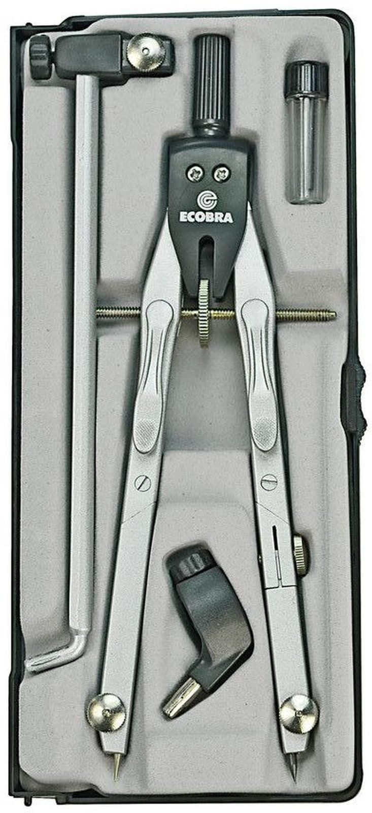Zirkel Schnellverstell-Zirkel duo-Tec mit Verlängerungsstange und Adapter