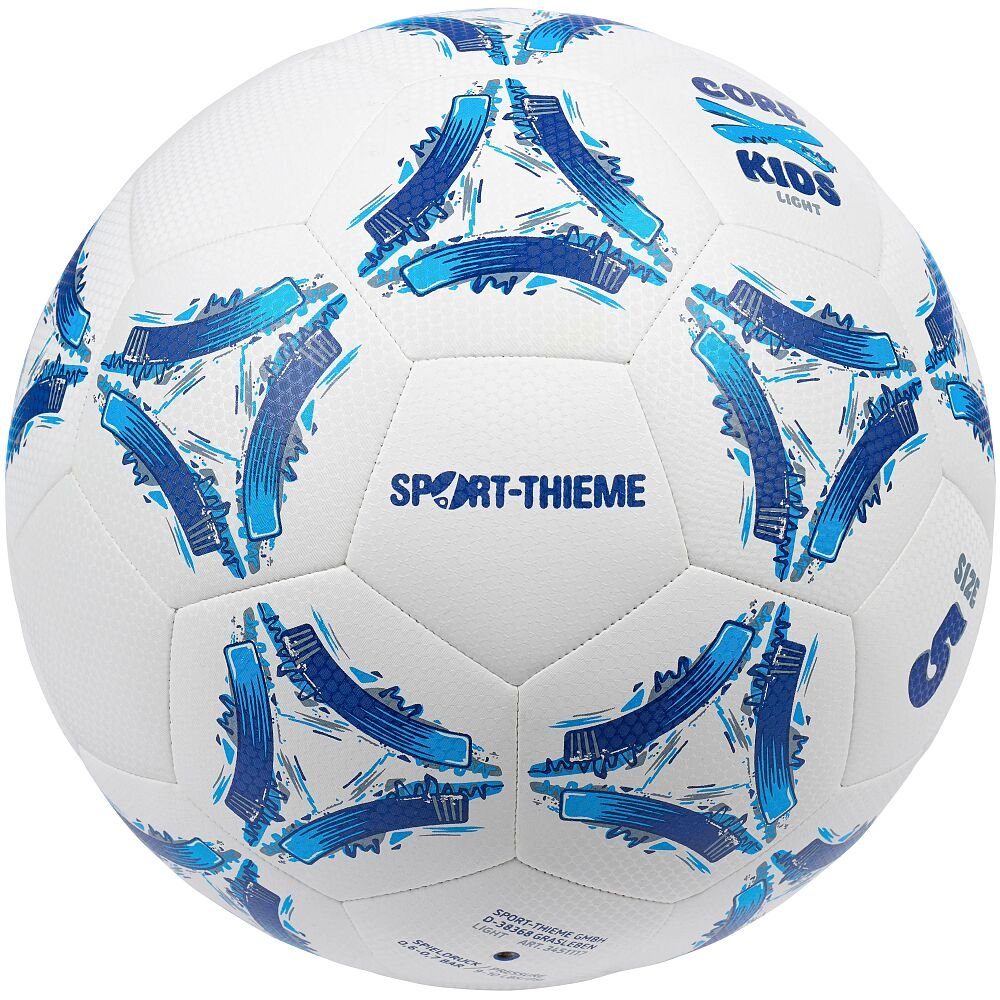 Sport-Thieme Fußball Kids idealer 5 bei Wetter Grip jedem Größe Golfballstruktur Fußball Dank CoreX Light