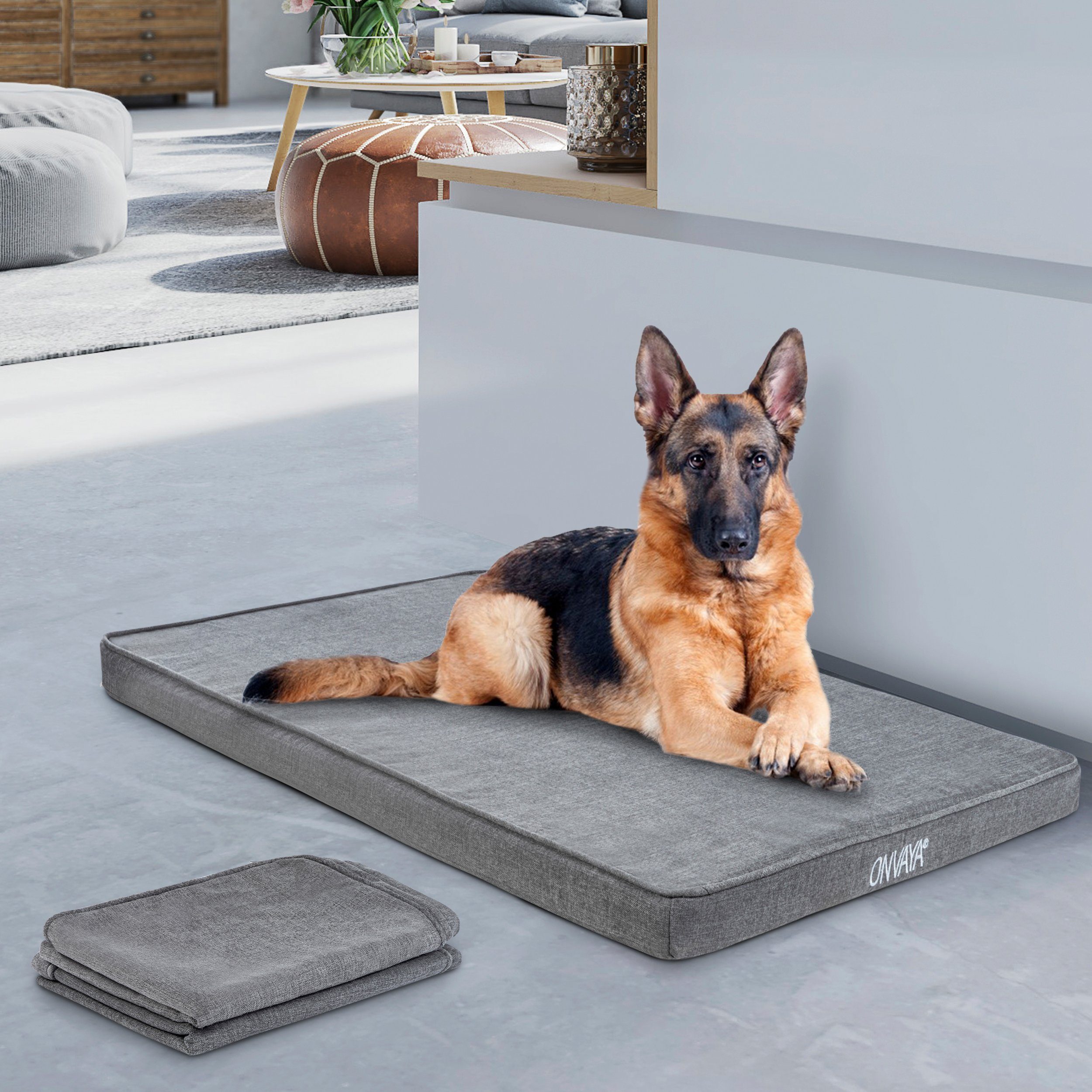 Hundebett Easy Aus Kunstleder – Wasserabweisende Matte Für Auto Oder Wohnung