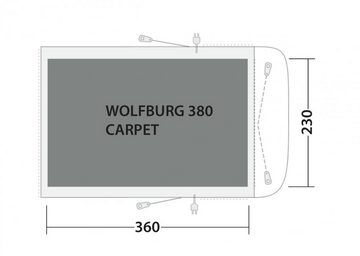 Zeltteppiche Cozy Carpet Wolfburg 380A, Outwell