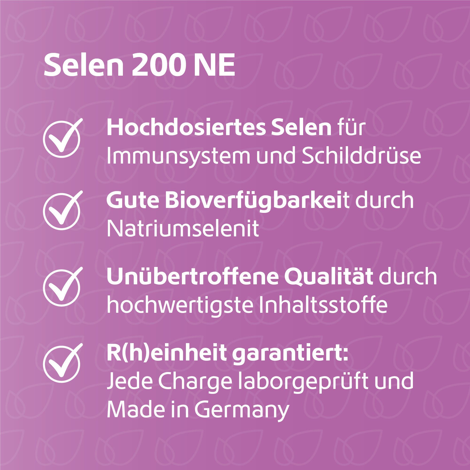R(h)ein Nutrition Selen 200 NE Kapseln, 120 St., 24.1 g