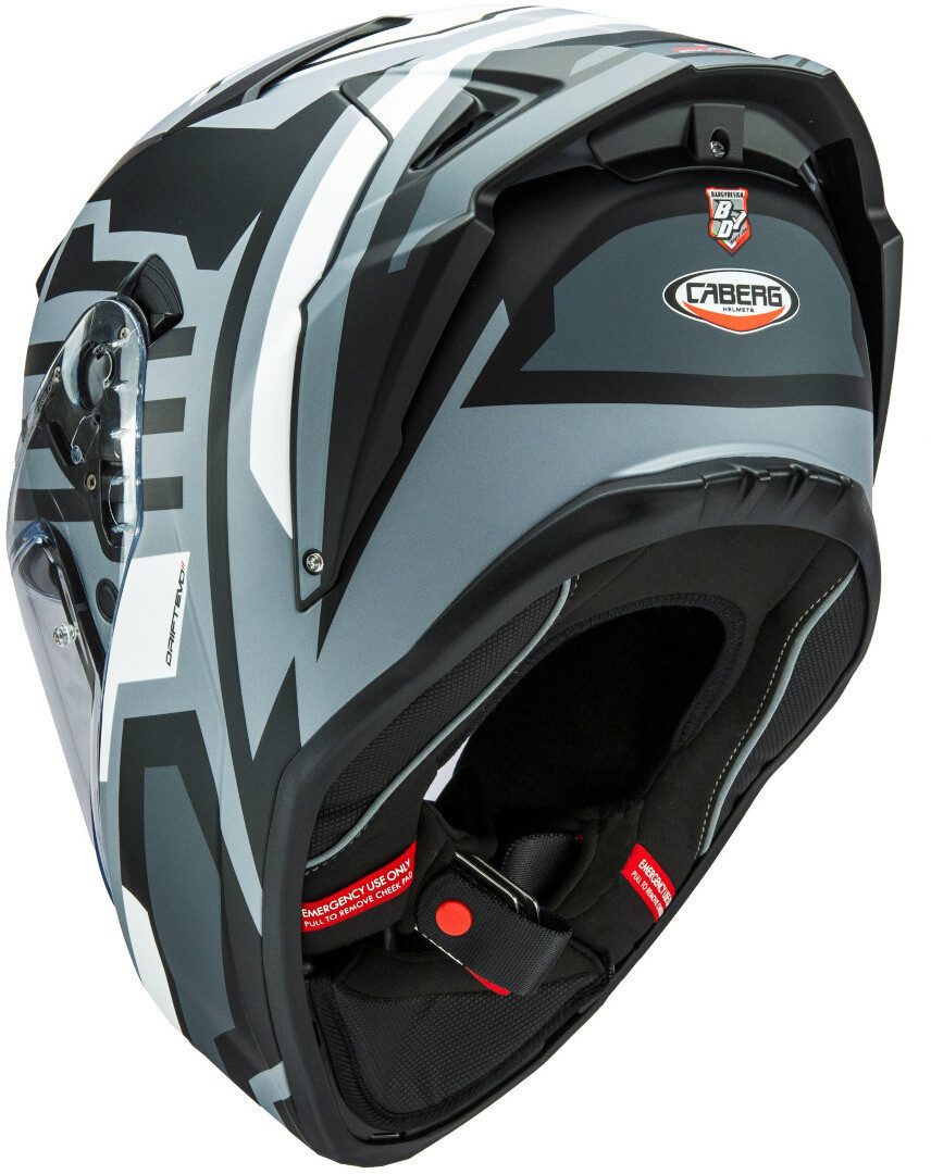 Caberg Motorradhelm Drift Evo II Horizon Helm, Vorbereitet Für Kommunikationssystem,notfallsystem-polsterung (eq