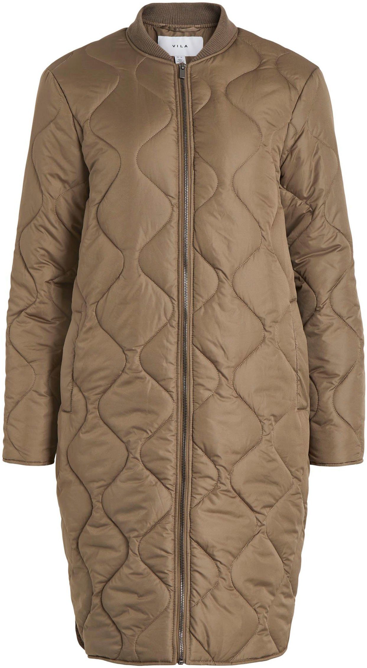 Steppjacke JACKET Vila - VIMANON NOOS QUILTED Walnut