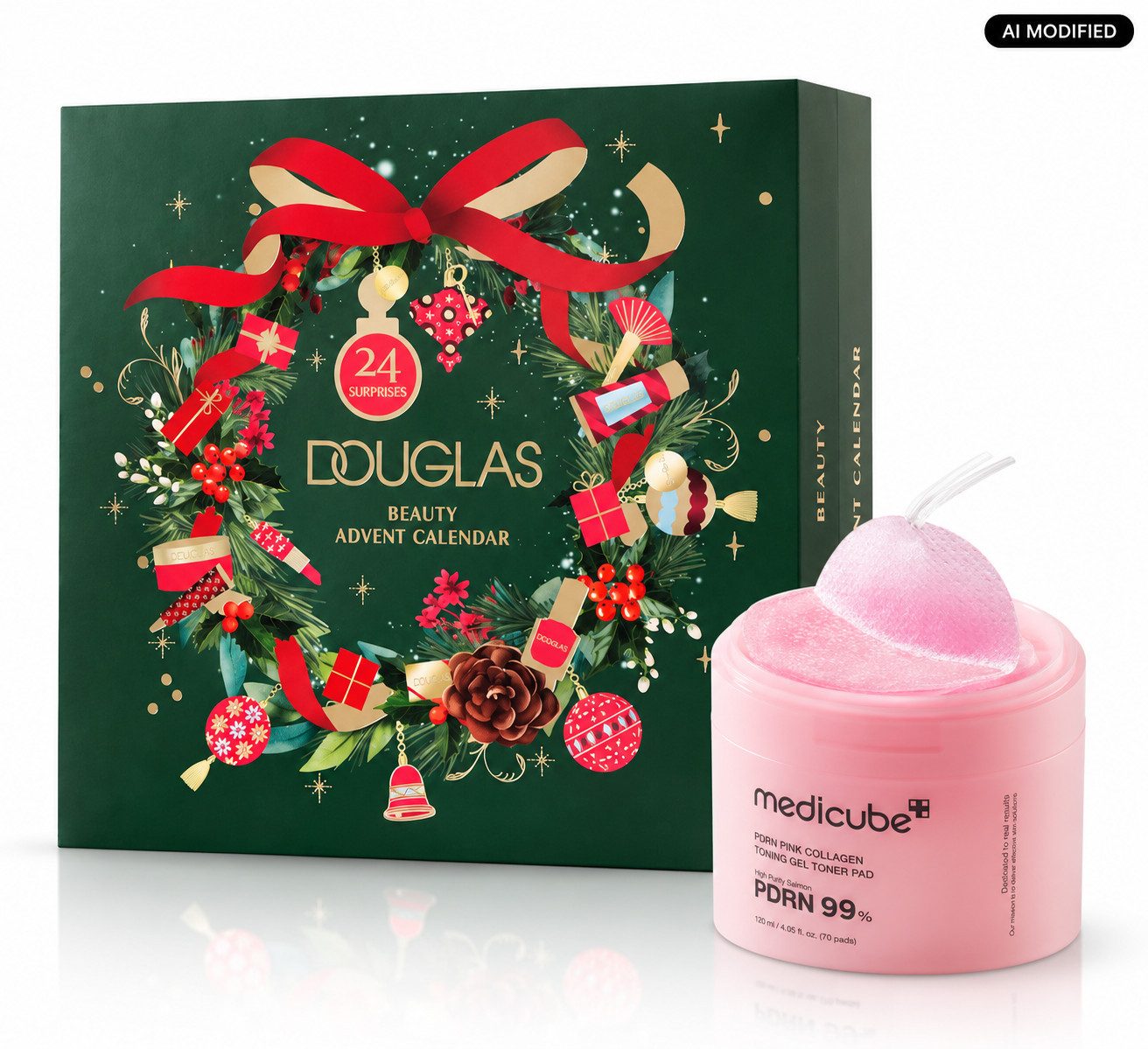 Douglas Adventskalender Douglas Collection Beauty Adventskalender 2026 mit Medicube Pads, Adventskalender mit zusätzlichem Medicube Toner Pads