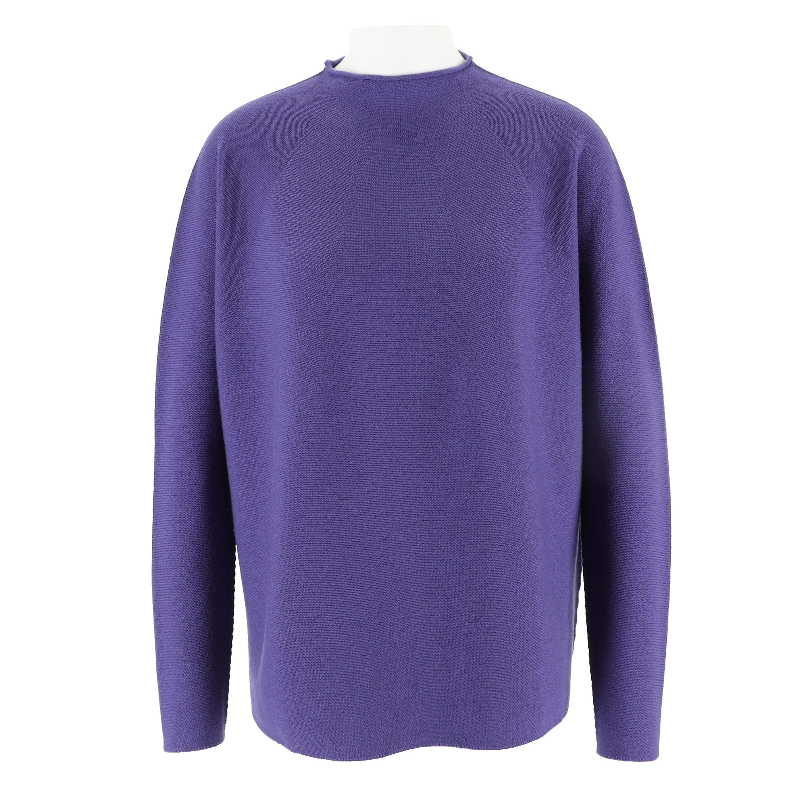 halsüberkopf Accessoires Strickpullover Strickpullover mit Stehkragen aus M günstig online kaufen