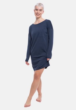 Mey Pyjamaoberteil Tessie (1-tlg) Nachthemd - Mit langen Ärmeln und U-Boot Ausschnitt