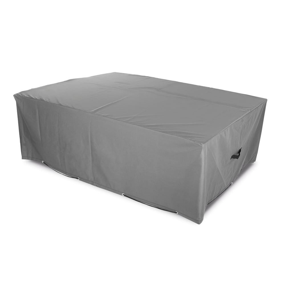 Hoberg Gartenmöbel-Schutzhülle Hoberg Gartenmöbel-Abdeckung schwarz 200x160x70 cm, mit Kordelzug Wetterfest & UV-beständig inkl. Tasche 200x160x70 cm