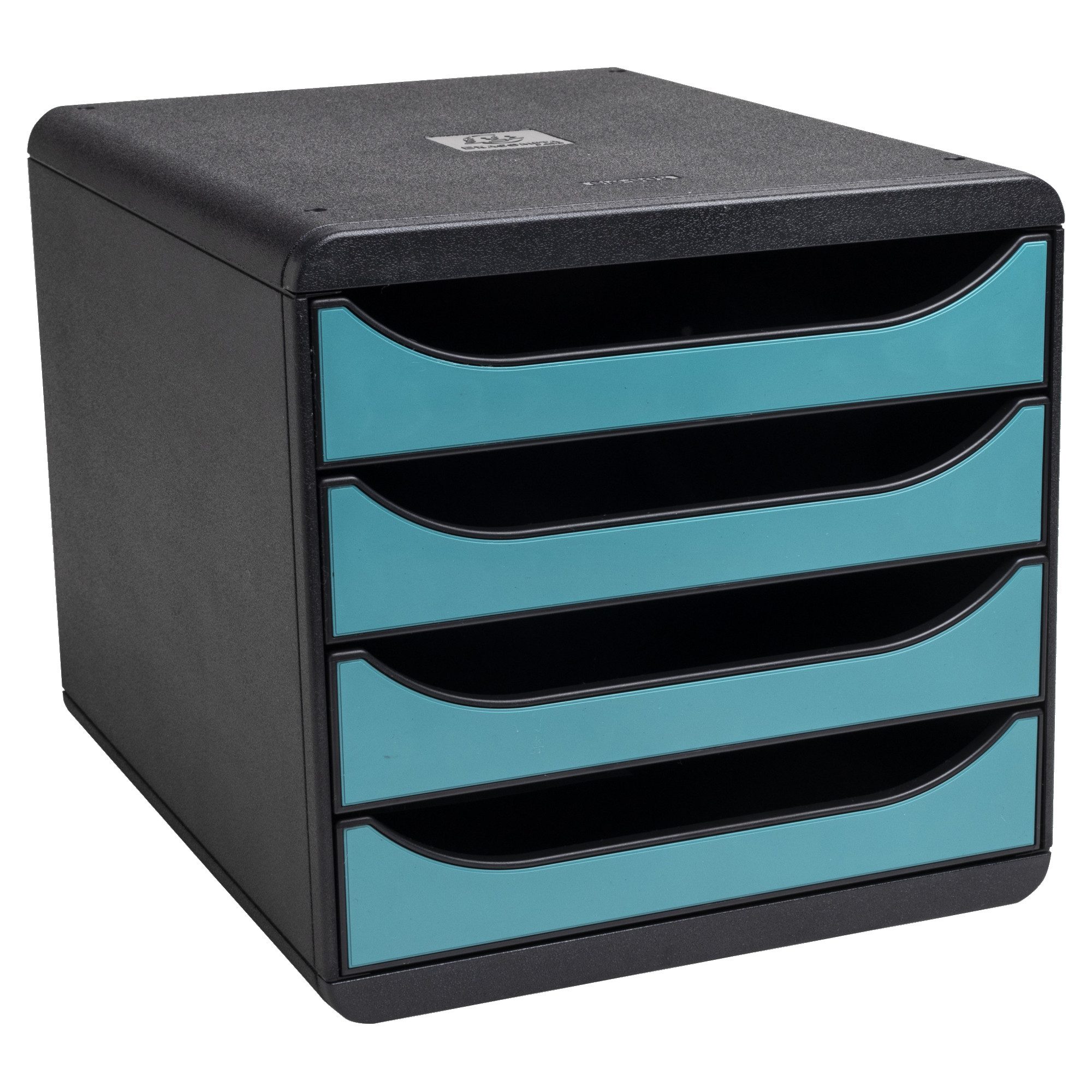 EXACOMPTA Organizer Schubladenbox SKANDI 31034D 4 Schübe 347x278x267m pastellblau