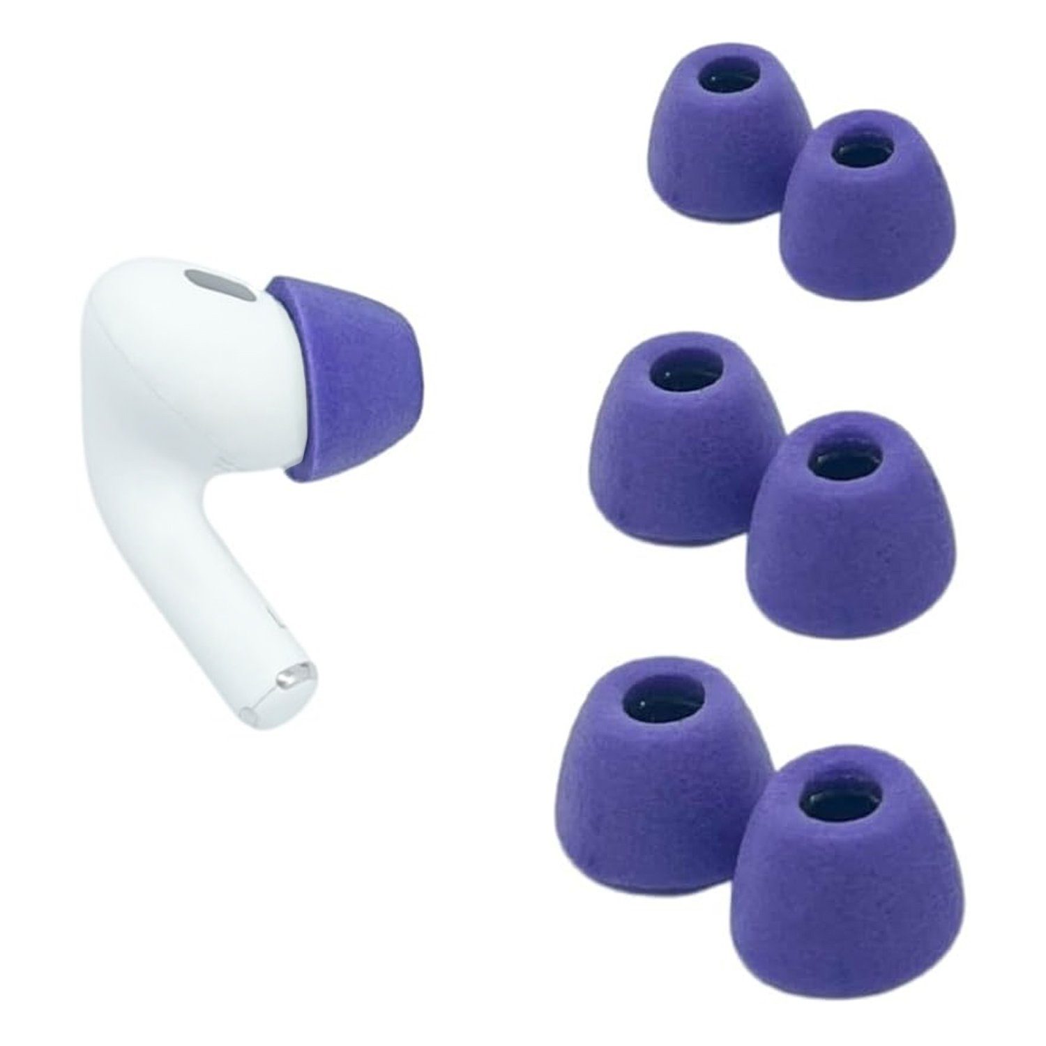 für Ohrstöpsel Lila AirPods Sitz, Hoher Pro 2.0 Tragekomfort) Comply Sicherer L, In-Ear-Kopfhörer (Größe