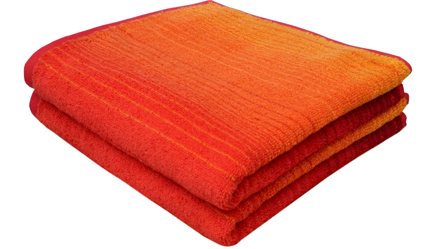 Dyckhoff Handtücher Colori, Walkfrottee (2-St), 2x günstig online kaufen