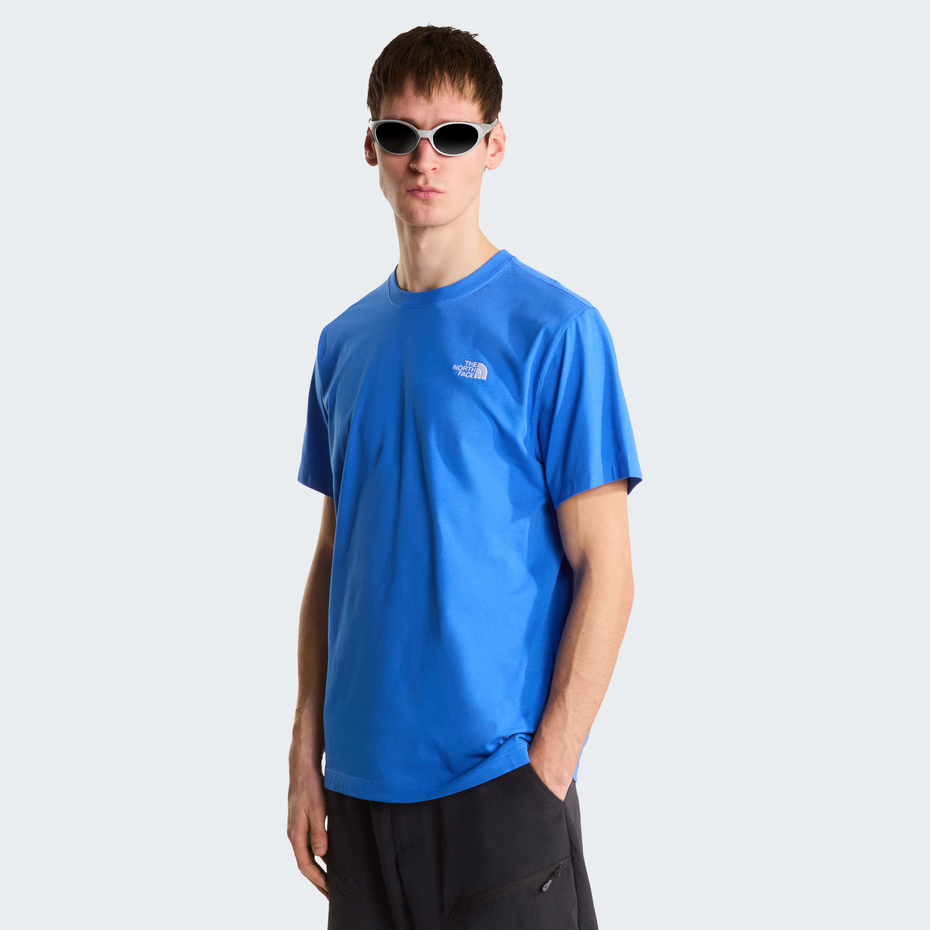 The North Face T-Shirt M EVOLUTION SIMPLE DOME REGULAR SHORT SL normale Passform, Kurzarm, für den Alltag, aus Baumwolle
