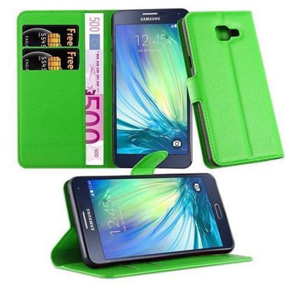 Cadorabo Handyhülle für Samsung Galaxy A5 2016 Hülle Samsung Galaxy A5 2016, Hülle Schutzhülle mit Standfunktion, Kartenfach und Magnetverschluss