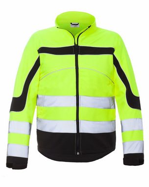 Urgent Arbeitsjacke Arbeitsjacke Softshell Wasserdicht Winterjacke Warnjacke (SOFT-URGNEO) neon, ohne Kapuze