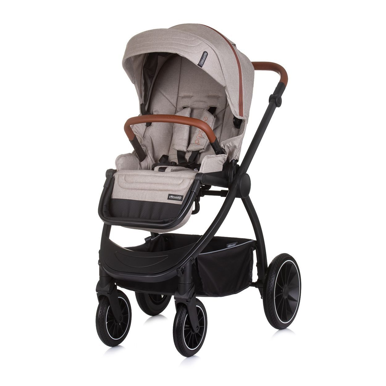 Chipolino Kombi-Kinderwagen Kombikinderwagen 3in1 Prestige, Babywanne Rucksack i-Size Babyschale