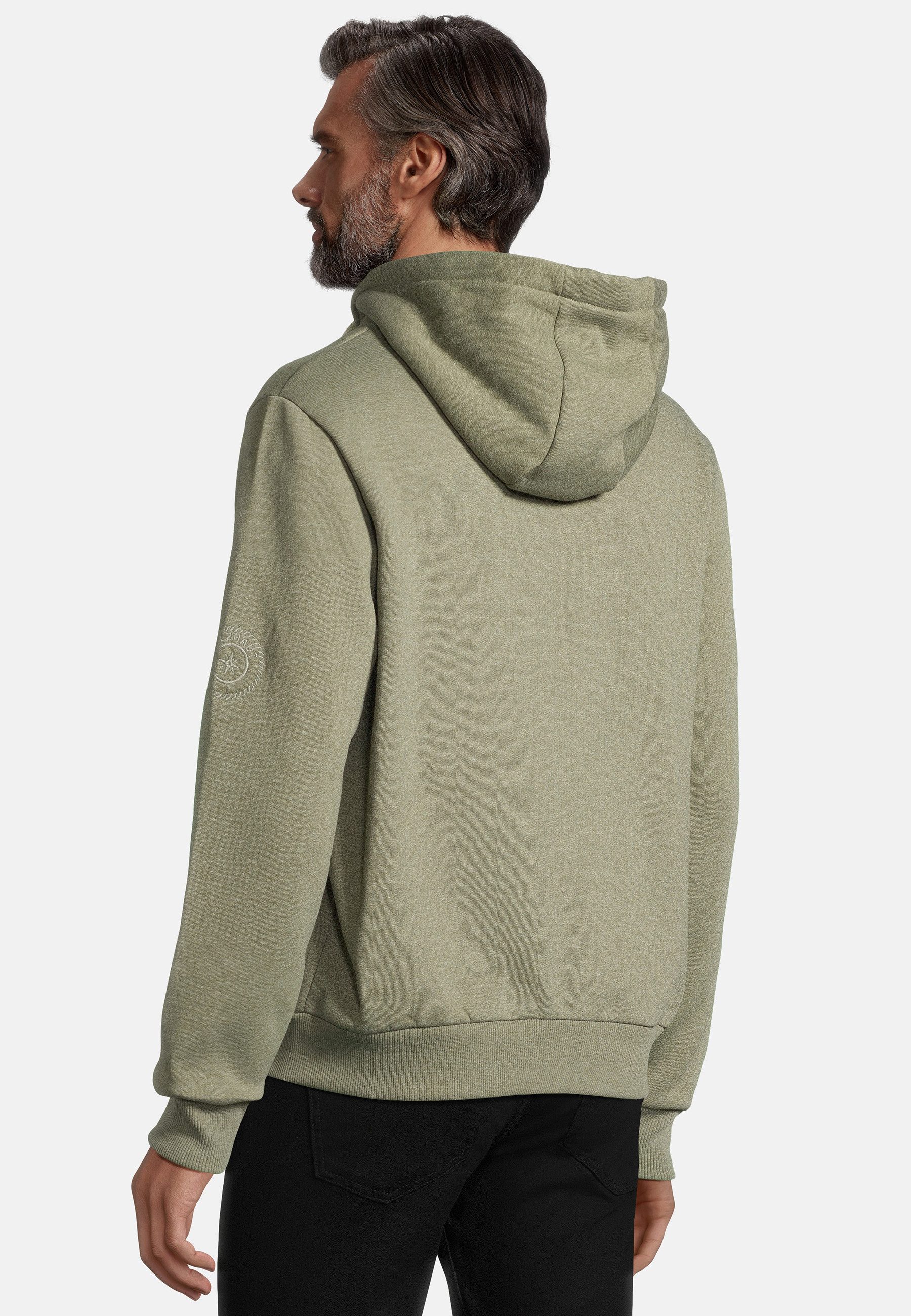 salzhaut Sweatjacke BREKER Herren normale Passform komfortabler Fit, nordisch klar – entspannter Look mit Haltung – Bild 5 von 5