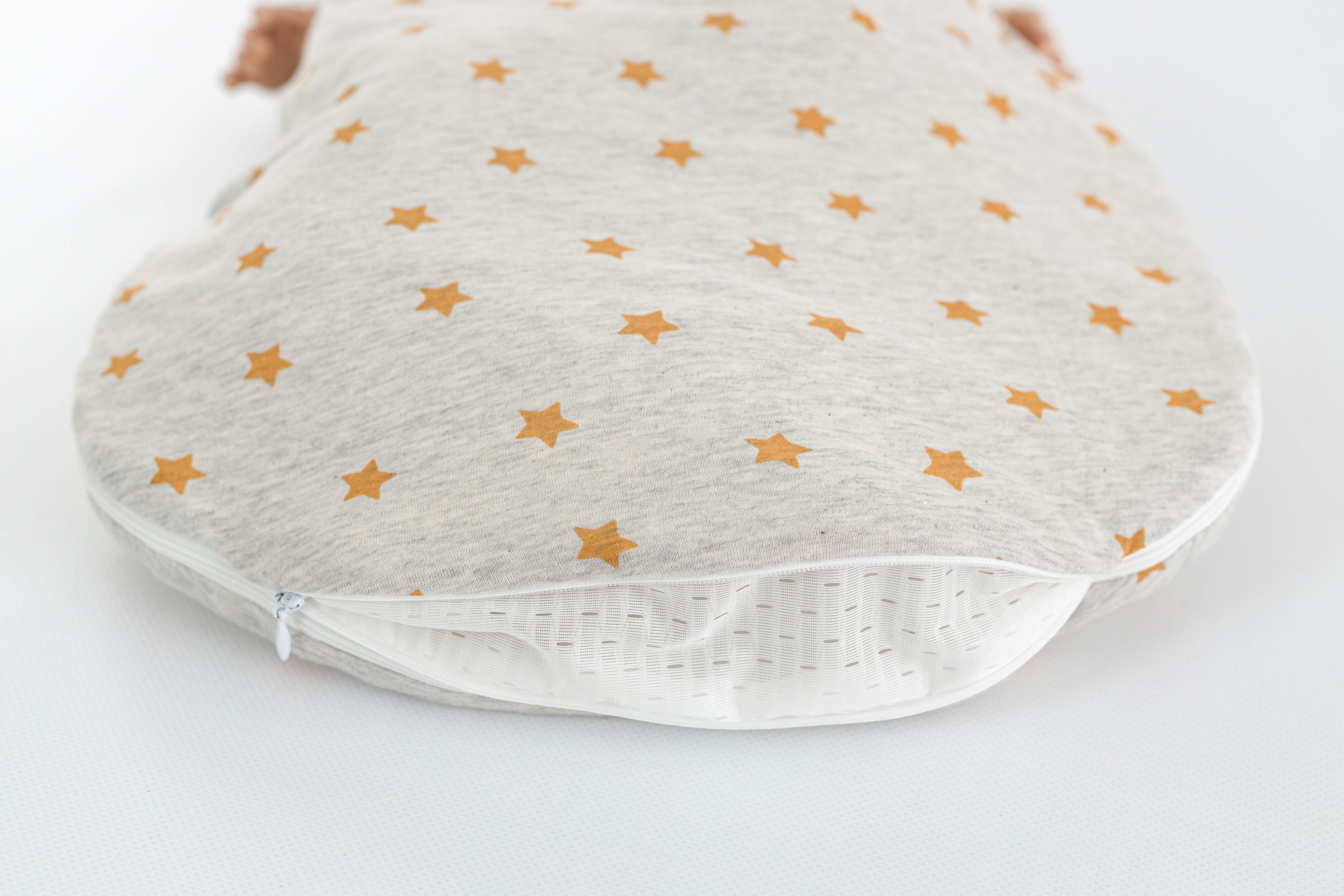 Träumeland Babyschlafsack 3tlg. Set LIEBMICH, Design Sternentraum blau (3 tlg)