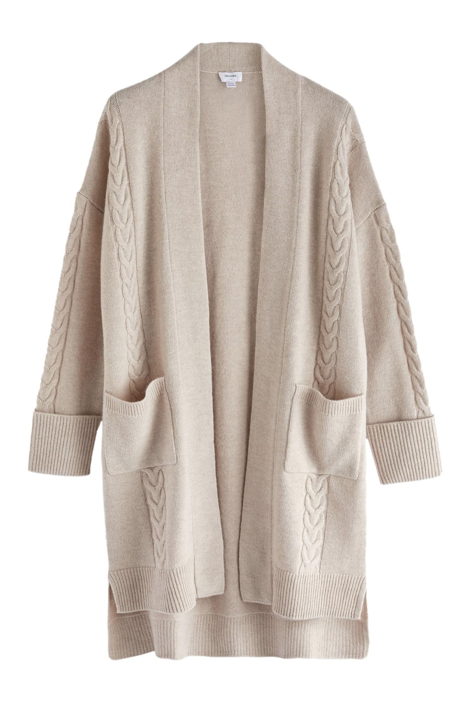 Seraphine Strickjacke Seraphine Premium Umstandsstrickjacke aus Wolle (1-tlg)